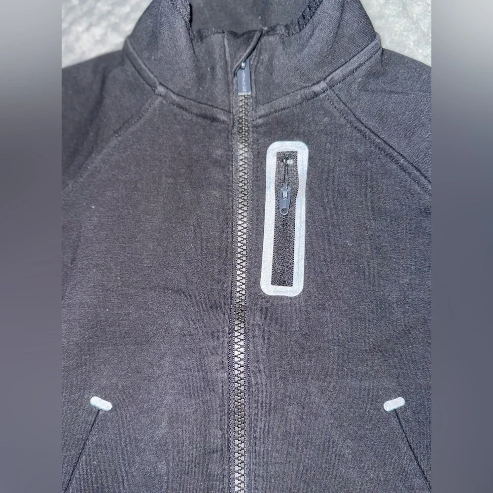 Old Navy Baby Boy 18-24M Black Full Zip Jacket Lightweight Activewear